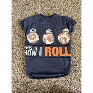 Dog shirt "This is‎ how I roll"